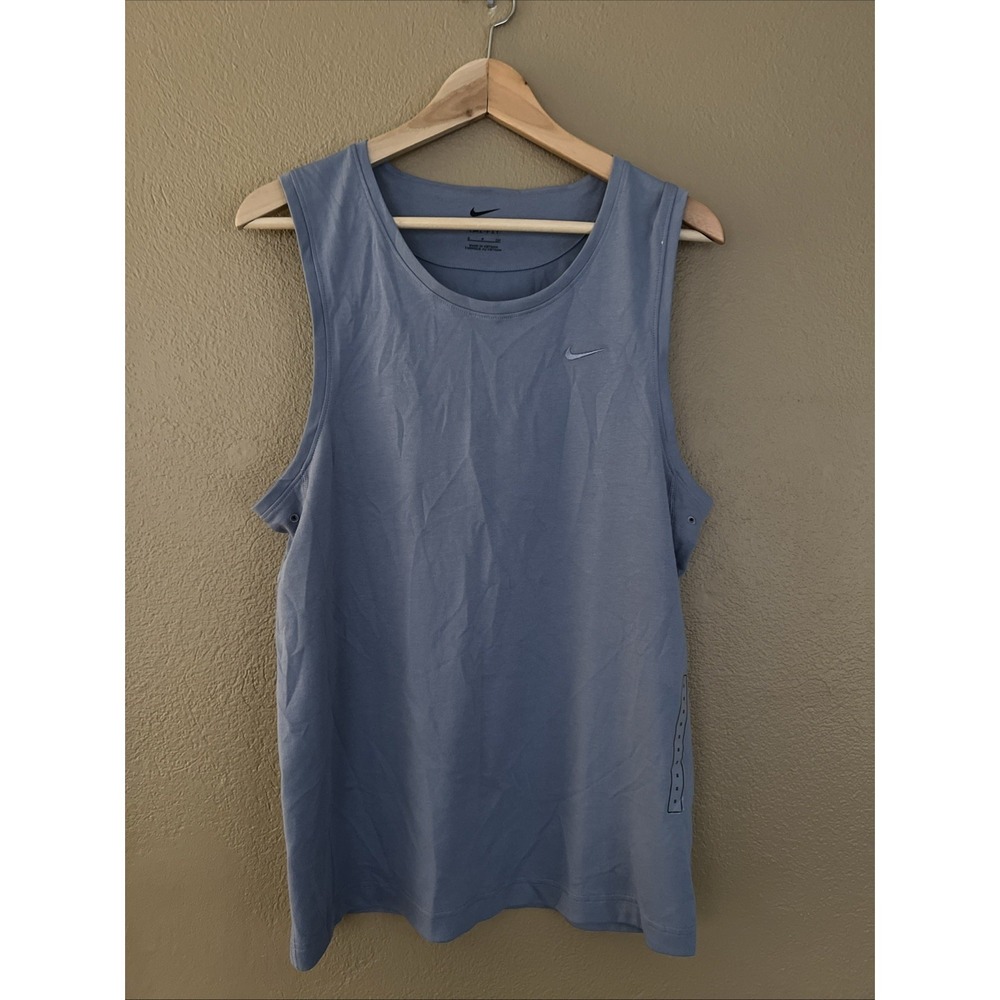 Nike Primary Dri-Fit Versatile Tank Top Steel Blue Size Small DV9833-493 NWT